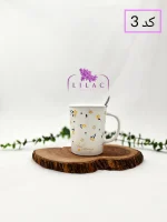 ماگ طرح گل ریز - Image 3